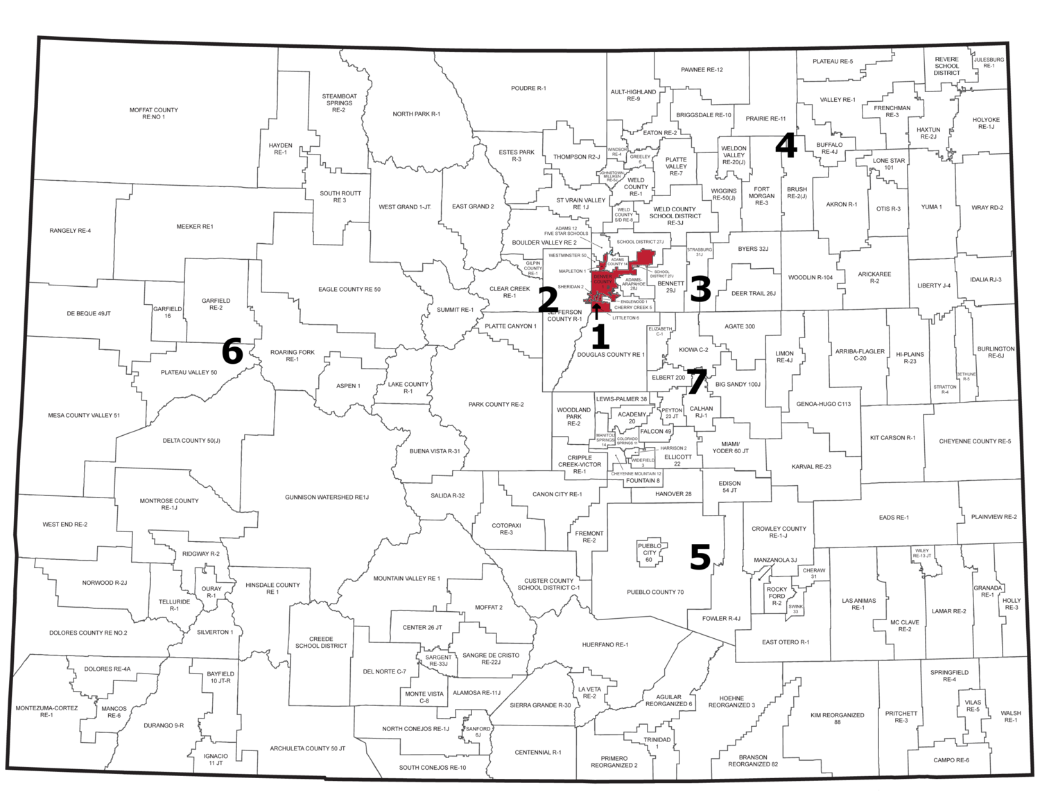 Region 1 map